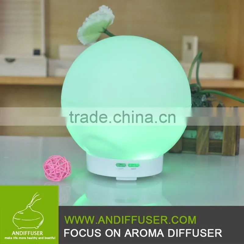 wholesale special design 400ml green round electric aromatherapy air diffuser machines
