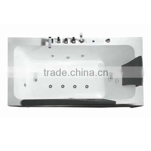 Acrylic sex hot tub with TV