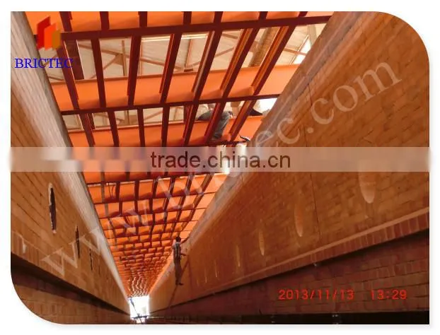 High capacity automatic clay brick kiln machine