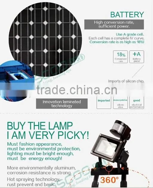 sensor led floodlight factory solar floodlights rechargeable led floodlight 10w