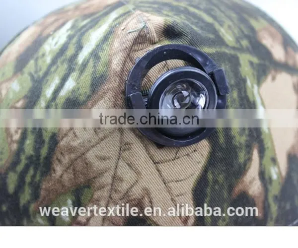 Custom your own logo Camo flage Led Snapback Cap High Quality
