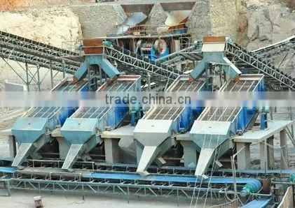 Linear hole size 5-200mm vibrating screen / linear vibrating screen for mining use/mining vibrating screen