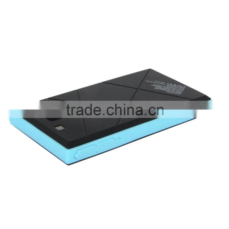 Large capacity 10000mah solar power bank for smartphone