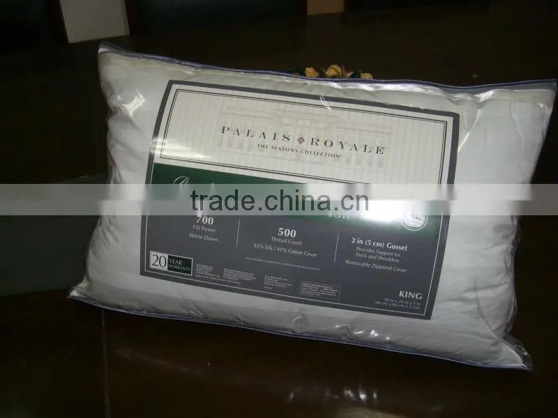 Down and feather pillows, Goose down pillow, Goose feather pillow