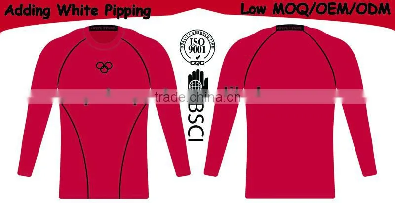 custom-made performance compression shirts / compression wear