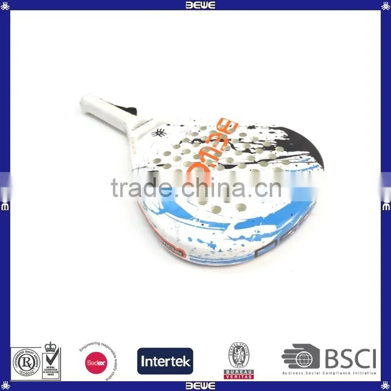 Hot fiberglass paddle racket with bag