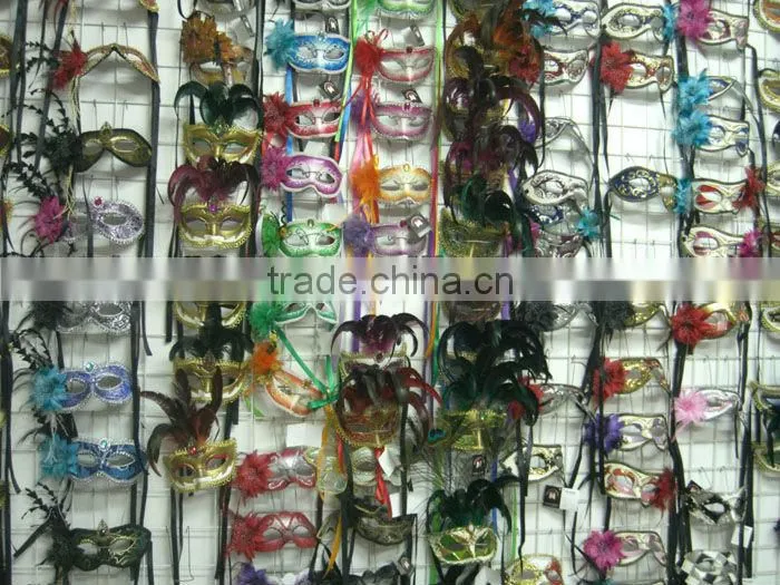Silver Carnival Mask Cat Shaped Venice Style