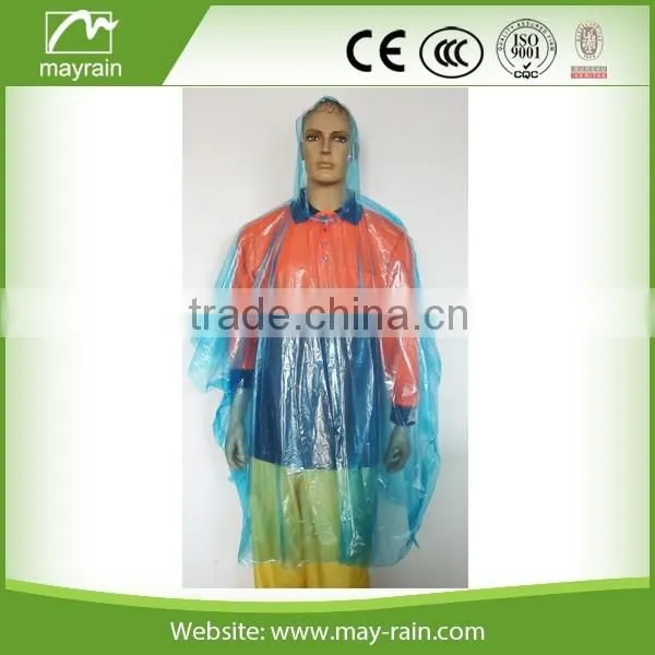 PE poncho wholesale