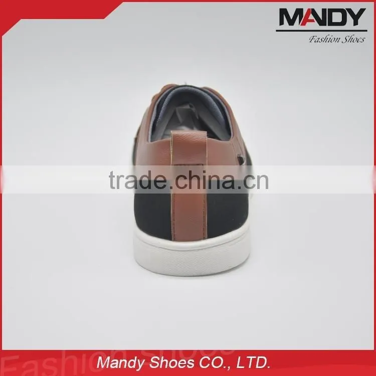 Hot selling alibaba cheap price comfortable lace up fabric men shoes