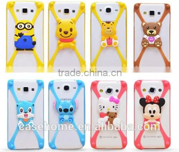 Universal silicon phone case for samsung/iphone