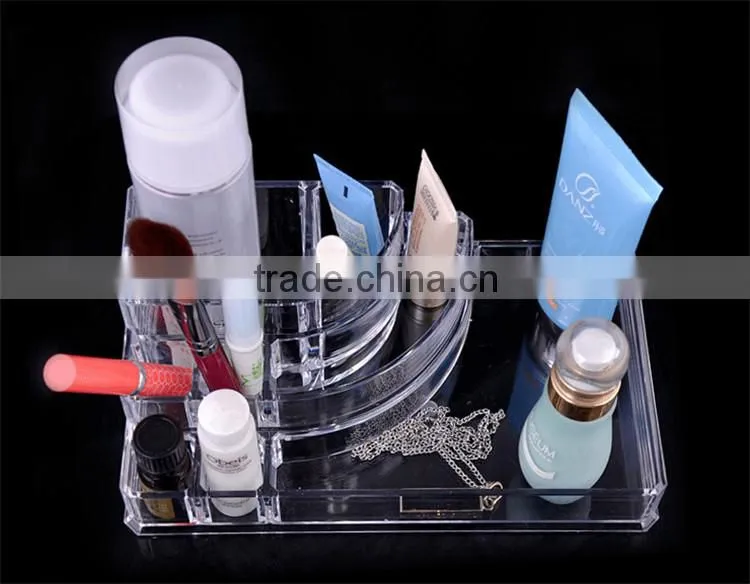 makeup container brush holder case