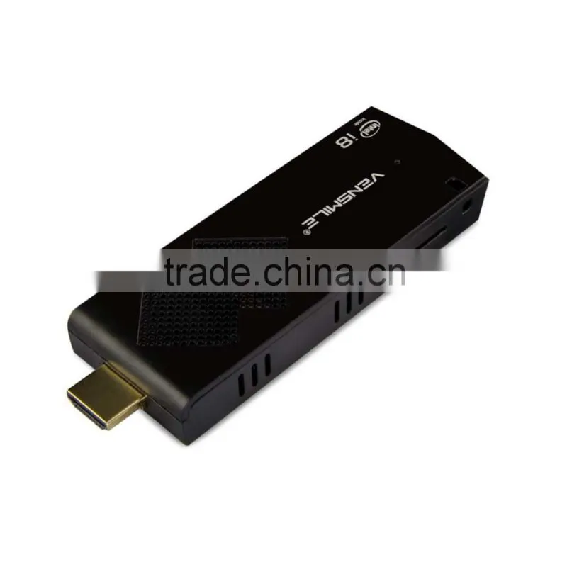 Vensmile i8 Cherry Trail Z8300 2+32gb mini pc dual wifi Vensmile win10 Intel mini pc tv stick
