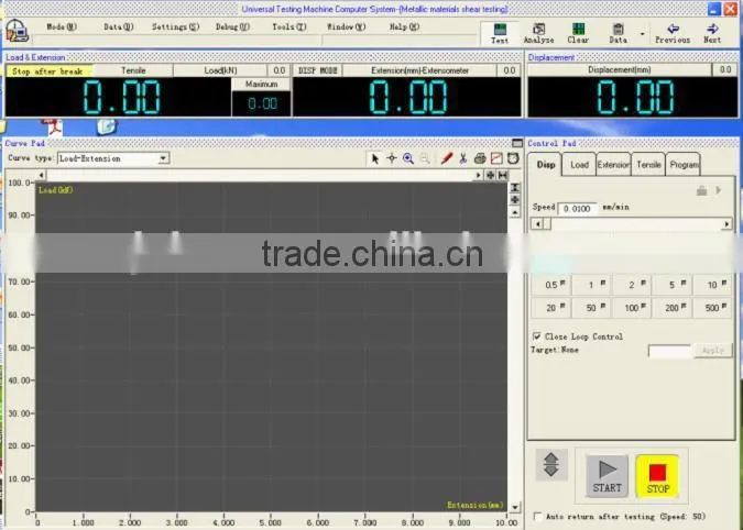 1000n Polymer Universal Tensile Testing Machine Price