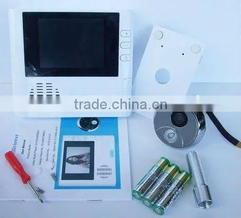 Doorbell/Zoom Function 0.3MP Digital Peephole Door Viewer