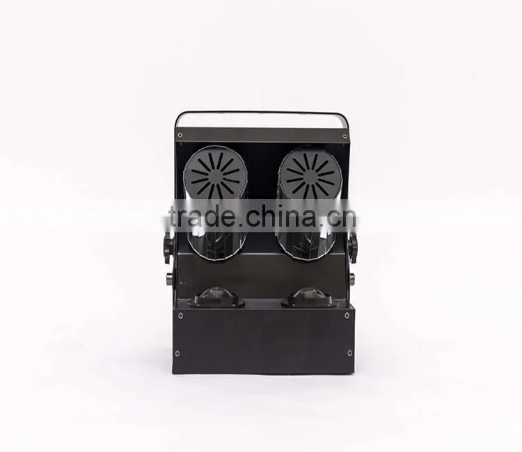 DMX512 10W 2-Head Quad RGBW roller led scanner stage beam light