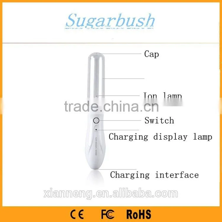 Handheld Rechargeable Skin regeneration magic wand facial massager scar removal
