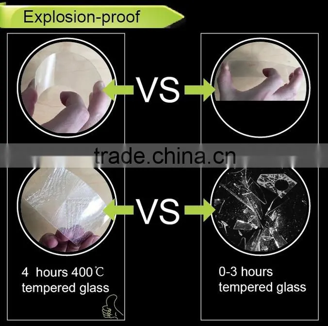 Alibaba China manufacture 9H 2.5D mobile phone FULL SIZE Tempered Glass for iphone 6