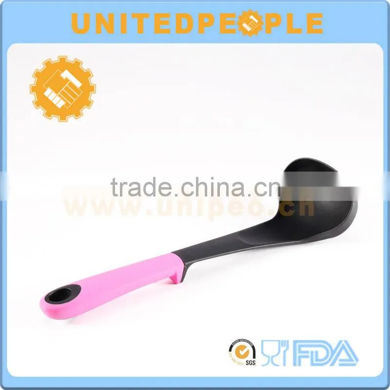 2015 New Design Colorful Handle Nylon Cooking Tool Sets