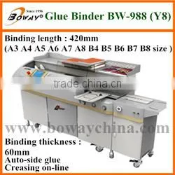 alibaba 3mm grey board EVA PUR glue 2 in 1 perfect binder