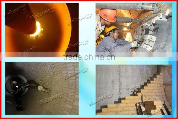 High efficient durable calcined bauxite rotary kiln with ISO CE approved