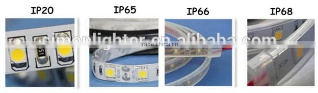 5050 rgb led strip light kit with remote controller and adapter