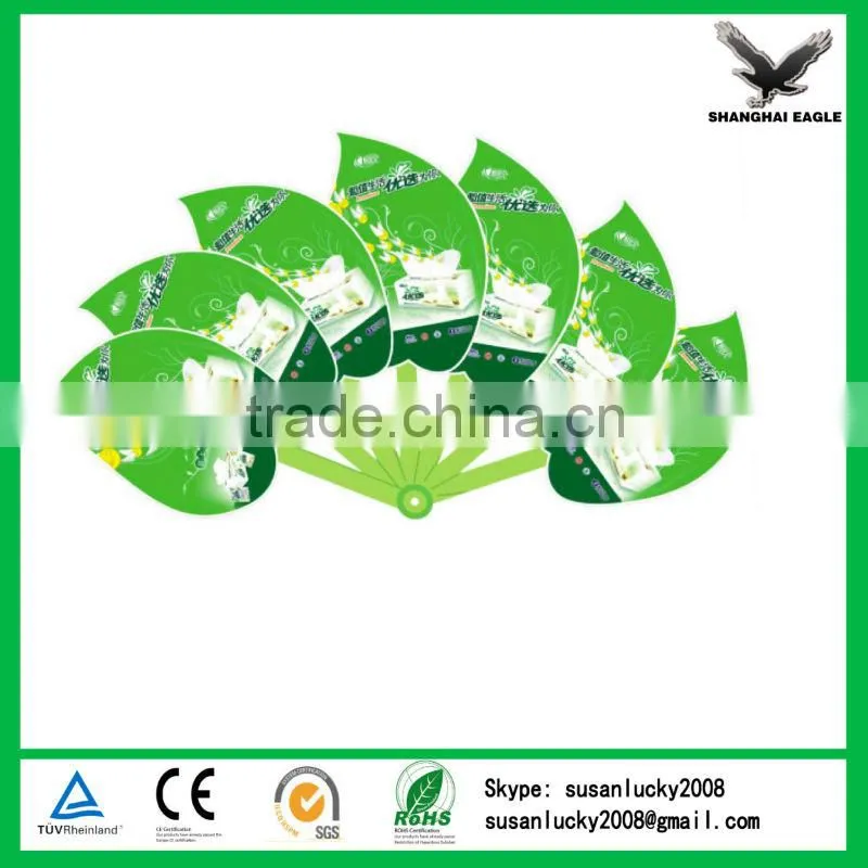 Promotional custom kids foldable fan (directly from factory)