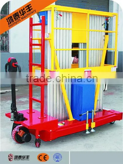electric hydraulic aluminum lift/portable man telescopic lift