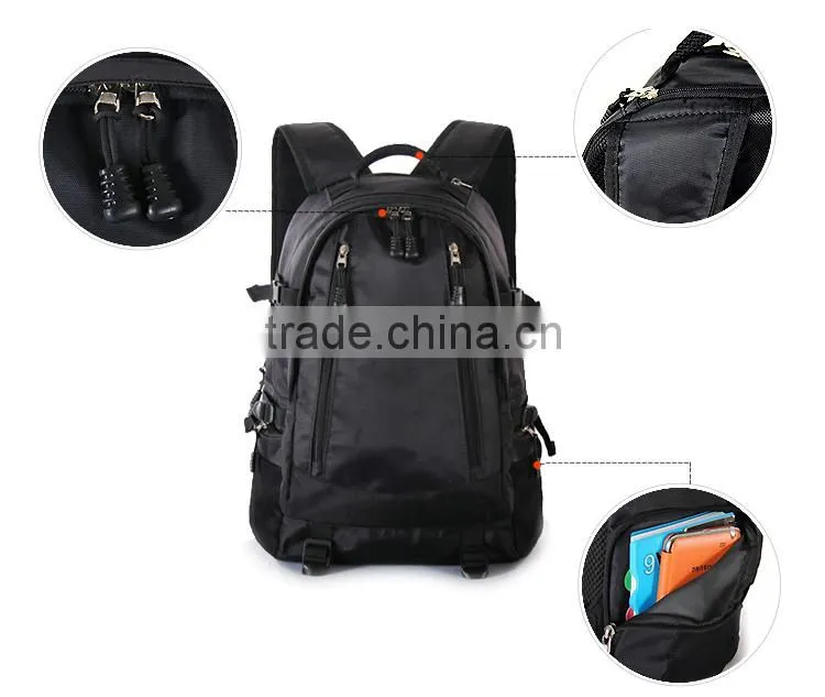15.6 inch nylon business backpack computer backpack 30l