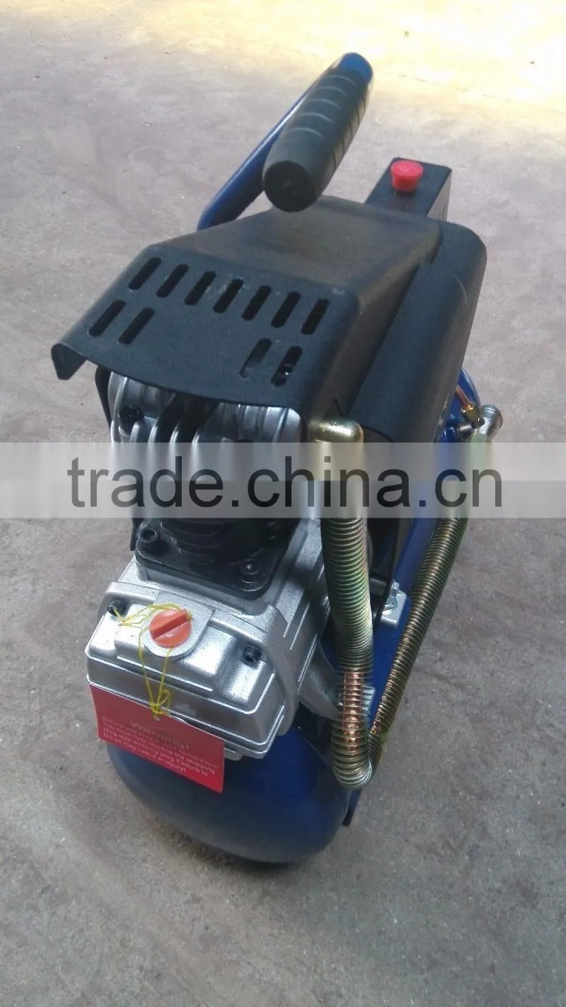6L 1HP 0.75KW mini air compressor direct driven air compressor