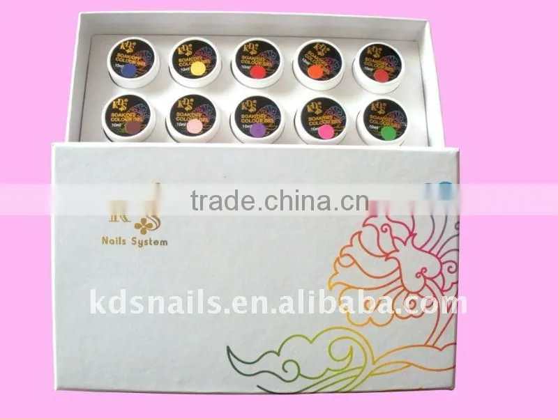 kds pure color uv gel permanent uv nail gel from china manufacturer