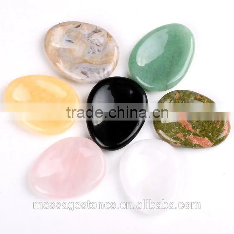 Stone Crafts: engraved worry stone healing stone thumb stone