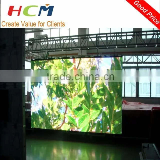 high quality aluminum cabinet outdoor led display smd full color P6mm led video screen rental wall price on sale