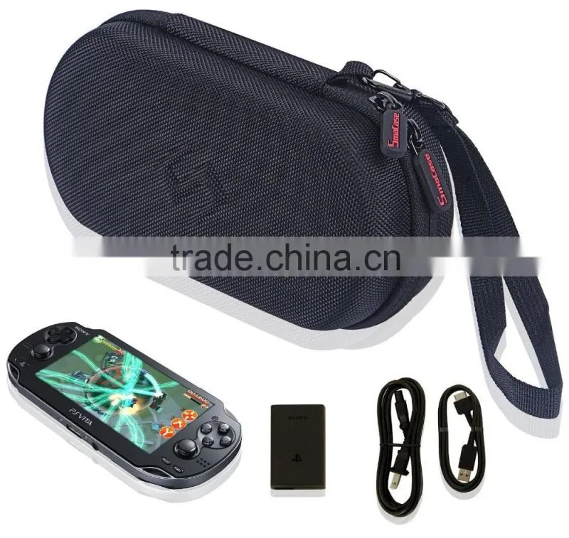 Smatree P100 Traveling and Home Storing Case with Zippered Mesh Pocket for PS Vita , PS Vita Slim and Accessories