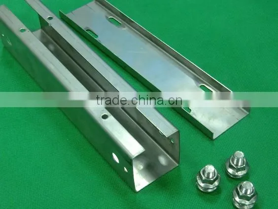 Powder coated galvanized steel trunking