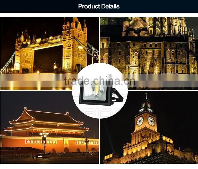 High brightness outdoor bridgelux 50w rgb led floodlight