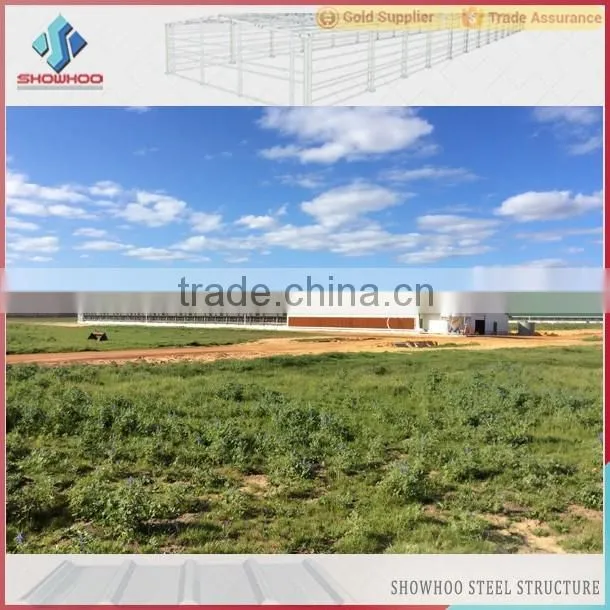 construction design galvanized prefabricated steel structure warehouse building for sale