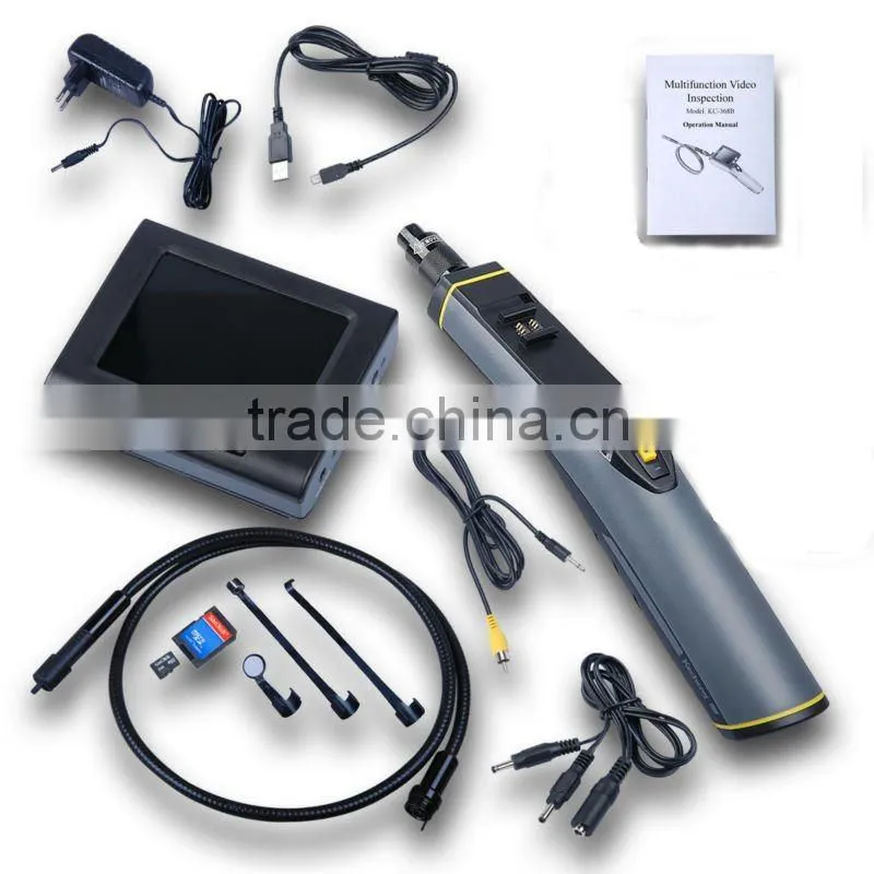 3.5" LCD Wireless Zoom Rotate Inspection Camera Borescope Endoscope