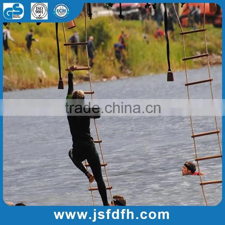 The Newest Rope Ladder for Childrens Kids Outdoor Climbing Frame, Tree House