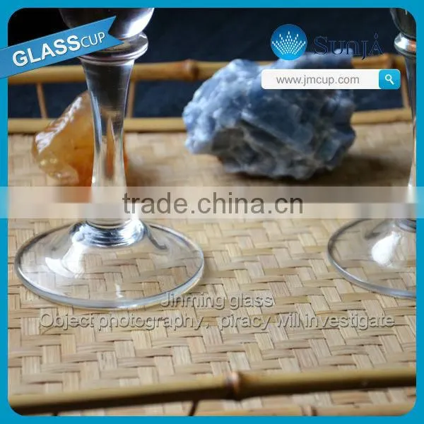 Crystal tall glass candle holder handicraft wedding decoration