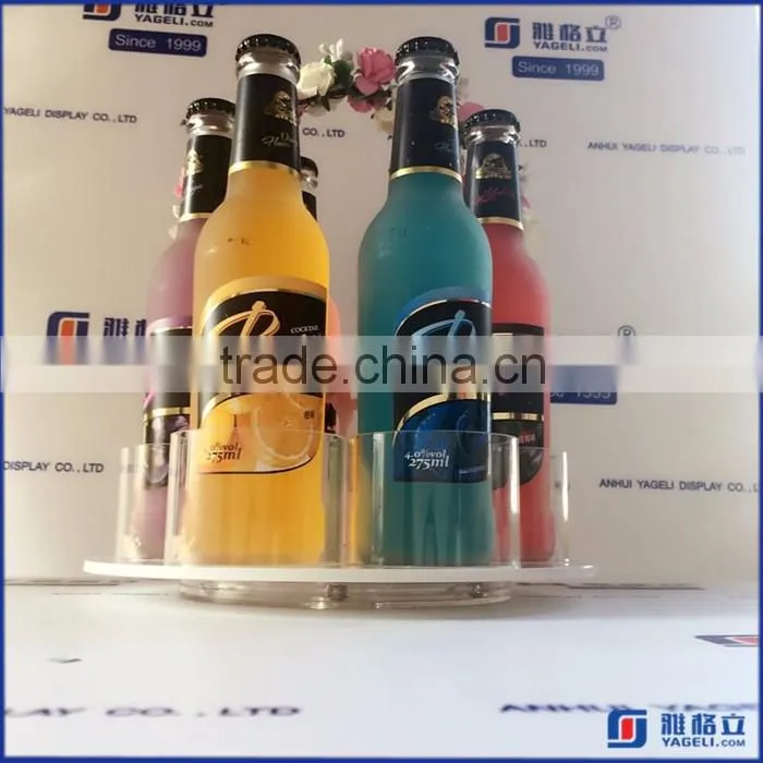 clear acrylic customized acrylic beer holder acrylic wine holder high quality for pub