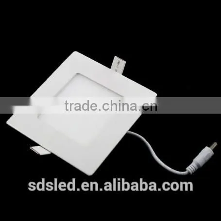 LED Panel light 9W Cool White Square Shape SMD2835 Aluminum Alloy led panel lighting