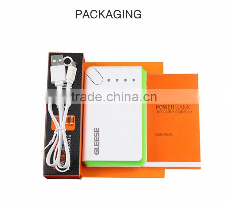 Smart mobile power bank Portable laptop custom power bank 6600mAh
