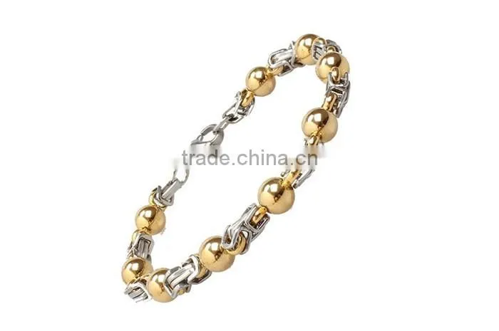 Factory wholesale latest design 316l stainless steel jewelry bracelet for men