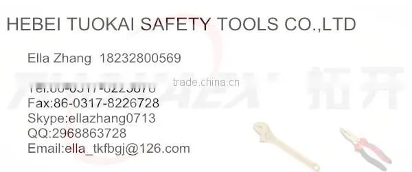 Non sparking chisel tools brass chisel