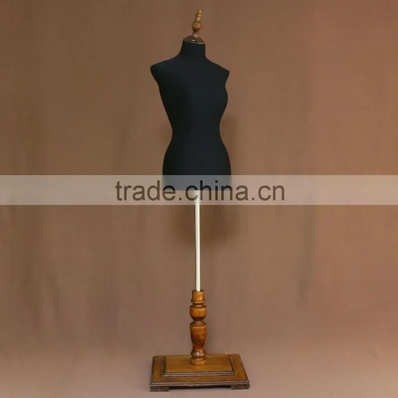 Hot sale adjustable female upper body dress form/dressmaker tailors dummy