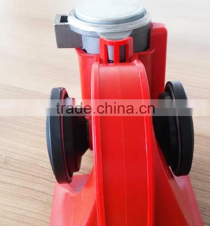 12V Snail Compact Pump Air Horn Dual Tone for Motorcycle Bus Truck Red