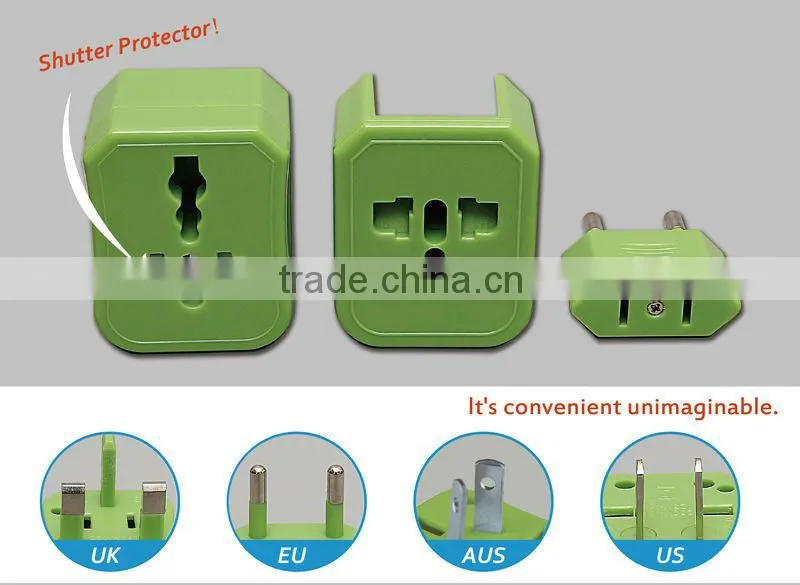 Electronic gift items box package small multiple travel plug adapter