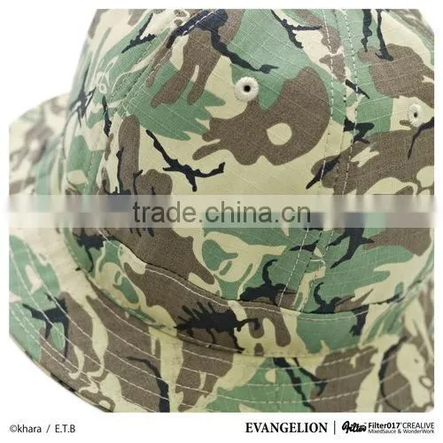 custom camouflage printed bucket hats fashion hats wholesale