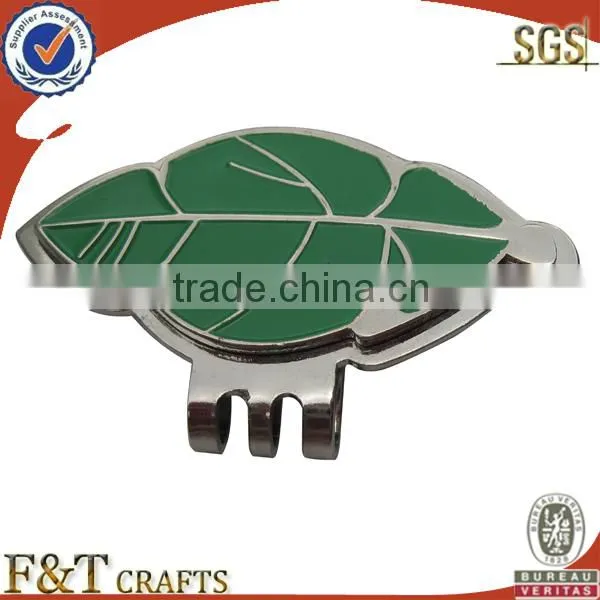 Custom metal enamel cheap golf ball markers