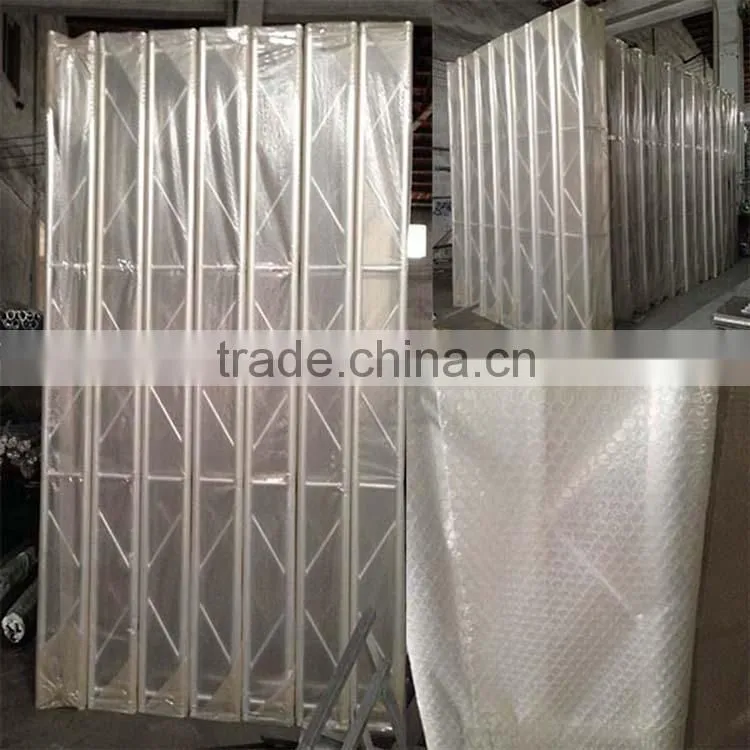 Constructed lighting truss clamp connected truss